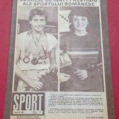 Revista SPORT nr.7/iulie 1987 (STEAUA Bucuresti-castiga Cupa Romaniei la Fotbal)