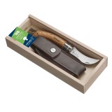 Cutit pentru ciuperci N&deg;08, cu teaca, inox, 8cm, Oak - Opinel