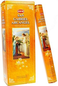 Set betisoare parfumate Hem San Gabriel Arcangel 1 set x 6 cutii x 20 betisoare foto
