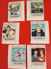 RAS AL KHAIMA, GRENOBLE - SERIE MNH