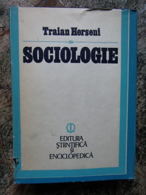 Traian Herseni - Sociologie foto