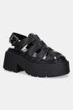 Buffalo sandale Vicious Fisher culoarea negru, 1602266-BLK