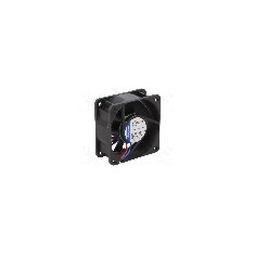 Ventilator 60x60x25mm, 12V DC, volum aer 43m3/h, lagar cu glisare, EBM-PAPST - 612NGH