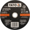 Disc debitat otel inoxidabil 180 x 1.5 x 22 mm Yato YT-6105
