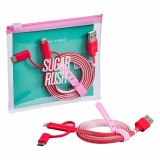 Cablu USB - Yes Studio &#039;Sugar Rush&#039; Charge &amp; Sync USB Cable &pound;10.00 | Wild &amp; Wolf