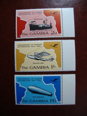 GAMBIA SERIE MNH- foto
