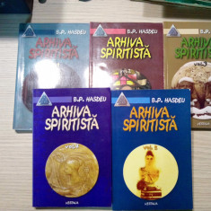 ARHIVA SPIRITISTA - 5 Vol. - B. P. Hasdeu - 2002-2006, 414+463+319+367+271 p