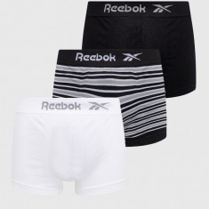 Reebok boxeri F8407 (3-pack) barbati, culoarea negru