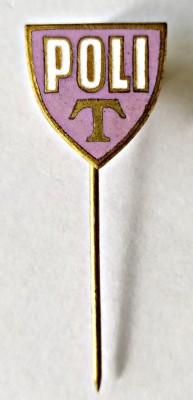 INSIGNA POLI T TIMISOARA CULOARE VIOLET foto