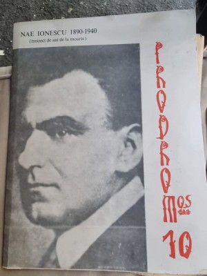Revista Prodromos - Numar omagial Nae Ionescu (30 de ani de la moarte) + Ziarul Dilema (Cazul Nae Ionescu) foto