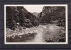 DEFILEUL TURNU ROSU LA LOTRU RAMNICU-VALCEA FOTO ORIGINAL J. FISCHER SIBIU, Necirculata, Fotografie, Ramnicu Valcea