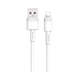 Cablu Date si Incarcare USB la Lightning XO Design NB-Q166, 1 m, 5A, Alb