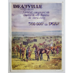 GRAND CONCURS DE CHEVAUX DE SELLE FRANCAIS DE DEMI - SANG , DEAUVILLE , 28 JUILLET et 3 AOUT 1928