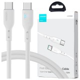 Cumpara ieftin Cablu de date telefon, Joyroom, Universal, USB-C, 100 W, 1.2 m, Alb