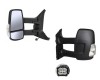Oglinda usa exterioara Ford Transit/Tourneo, 01.2014-, partea Stanga, ajustabil manual; textil; sticla convexa; geam cromat; cu semnalizator alb; bra