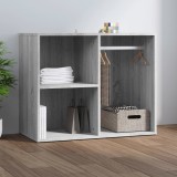 Dulap Dressing Gri Sonoma 80x40x65 cm Lemn Compozit vidaXL Depozitare Cosmetice Accesorii