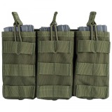 Port Incarcator Universal Triplu Olive GFC Tactical