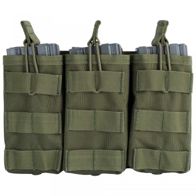 Port Incarcator Universal Triplu Olive GFC Tactical foto