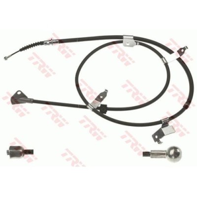 Cablu frana mana Toyota Auris ( E15) 10.06-09.12, Corolla Sedan ( E15) 10.06-12.18, Spate, Dreapta, TRW foto