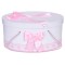 Cutie trusou botez dantela roz si fundite asortate, Denikos&reg; 811