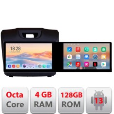 Navigatie Isuzu D-Max Kit-2234 Edotec 2 ecrane 8 core 4+128 21.6 inch Incell android Wifi 5Ghz gps internet v1 CarStore Technology