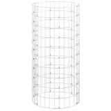 Compostor de gradina, &Oslash;50x100 cm, otel galvanizat