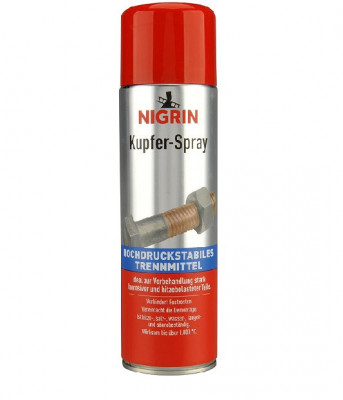 Spray gresare pe baza de cupru NIGRIN 500 ml foto