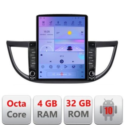 Navigatie Honda CRV 2012-2016 H-469 ecran tip TESLA 9.7&amp;quot; cu Android Radio Bluetooth Internet GPS WIFI 4+32GB DSP 4G O CarStore Technology foto