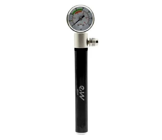 Pompă manuală cu manometru pentru trotineta / bicicleta electrică, EWAP-006, negru | Motorevolution
