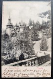 Sinaia 1901 Castelul Peles - clasica, printata, circulata la Craiova, timbru intact, stampile lizibile, Editura Grunberg Jassy