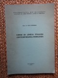 ANCA GIRESCU CORSO DI LINGUA ITALIANA CONTEMPORANEA FONOLOGIA AUTOGRAF