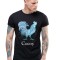 Tricou barbati negru - Cocos - S