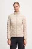 EA7 Emporio Armani geacă culoarea bej, de tranziție, TNF8Z.8NTB21