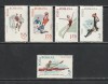Romania 1965 - #616 Spartachiada 5v MNH, Nestampilat