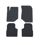 Set covorase auto din cauciuc pentru Peugeot 2008 2 2019-&amp;gt; prezent, presuri RapidAuto, Negru