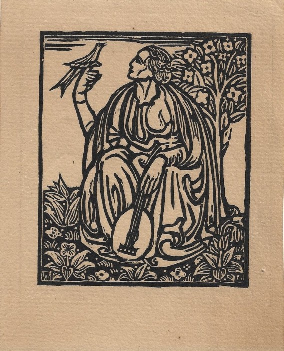 A3355N Gravură de Emil Rudolf Weiss, 1907