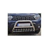Bullbar inox pentru Dacia Duster II 2018+ cu kit de montaj inclus