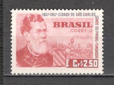 Brazilia.1957 100 ani orasul Sao Carlos GB.7 foto