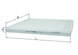 KNECHT LA 129 Filtru aer habitaclu