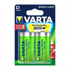 Acumulatori Varta R20 Mi-MH, 3000 mAh, 2 bucati foto