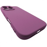 Husa silicon TPU Matte mov pentru Apple iPhone 16 Pro