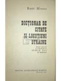 Barbu Marian - Dicționar de citate și locuțiuni străine (editia 1973)