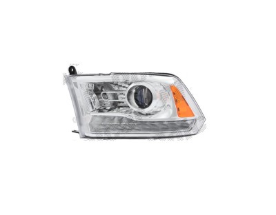 Far RAM 1500/2500/3500, 01.2018-; RAM 1500/2500/3500/CLASSIC, 05.2012-, partea stanga, lense; cu LED indicator; cu daytime running light; cu LED park foto