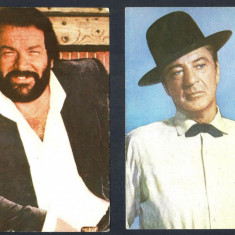 Carte postala actori straini : Bud Spencer, Gary Cooper