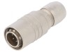 Conector Circular Push-Pull HR10 6-Pin Aurit pentru Lipire