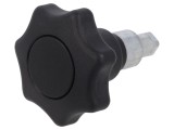 &Icirc;nchizătoare zinc turnat 50mm neagră
