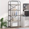 VidaXL Raft pentru cărți Stejar sonoma 80 x 30 x 183 cm Lemn compozit