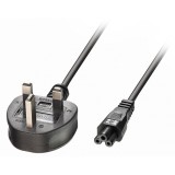 Cablu de alimentare UK la IEC C5 1m, Lindy L30460