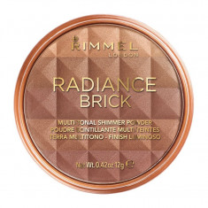 Pudra Bronzanta Rimmel Radiance Brick 003 Dark 12 gr foto