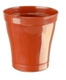 Ghiveci plastic NOVA 2 litri, Teracot